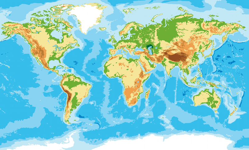 zur Vergrößerungsansicht des Bildes: Weltkarte