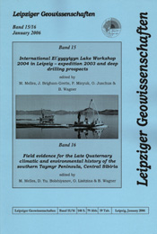 enlarge the image: Cover: Leipziger Geowissenschaften, Volume 15/16