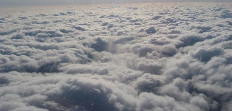 Forscher ermitteln Zahl der Wolkentröpfchen.