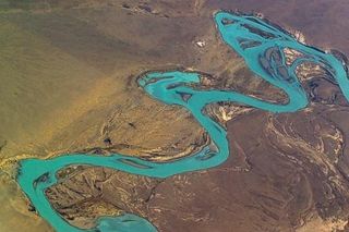 Luftaufnahme eines Flusses in Argentinien, Foto: André Künzelmann/UFZ