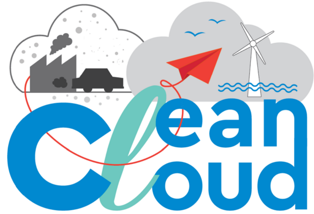 enlarge the image: The overall objective of CleanCloud is to enhance our knowledge on ACI-related aerosol and cloud properties and processes and in this way improve their representation in climate models, quantifying their impacts on weather and climate, and thus societies. Logo: Clean Cloud