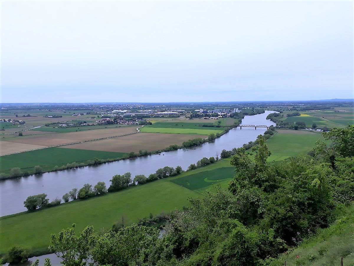 Blick auf die Donau vom Bogenberg bei Oberalteich, Foto: A. Köhler