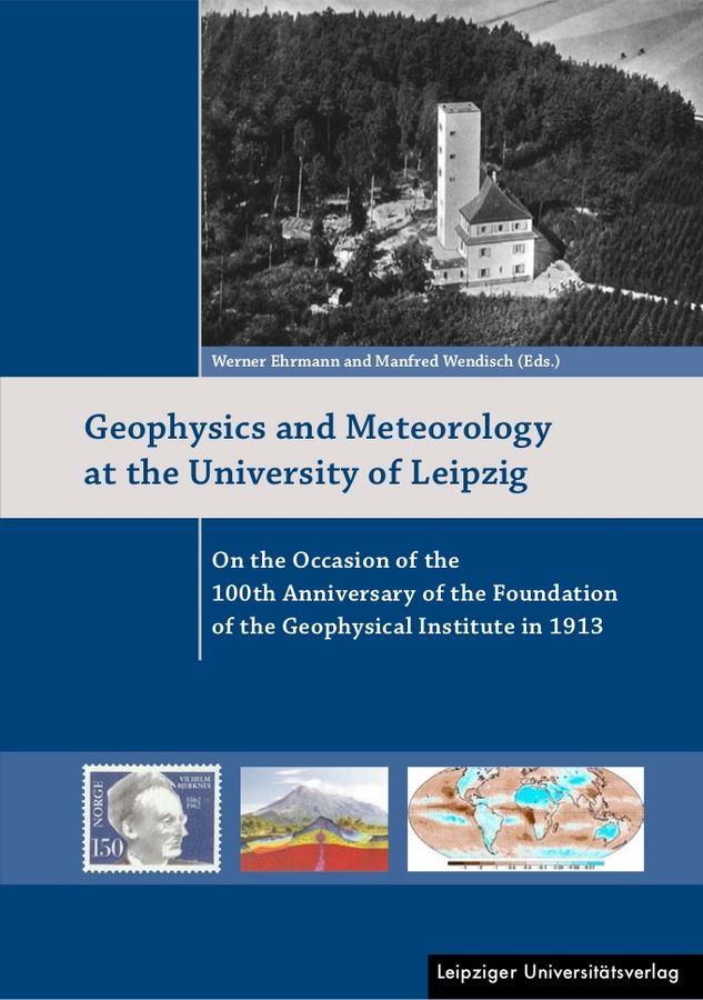 enlarge the image: Cover Geophysics and Meteorology at the University of Leipzig 